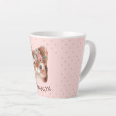 Blumenhahn Milchtasse (Rechte Ecke)