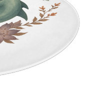 Blumenhaie Harmonie - Natur und Meeresfusion Kunst Schneidebrett (Ecke)