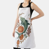 Blumenhaie Harmonie - Natur und Meeresfusion Kunst Schürze (InSitu)