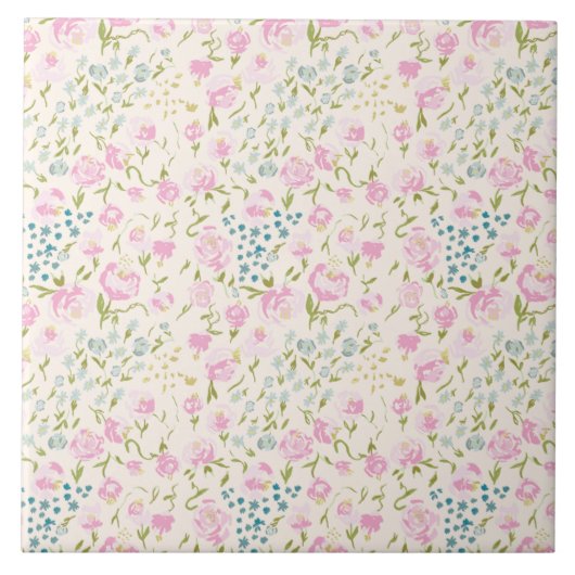 Blumenhain Tile Fliese (Vorderseite)