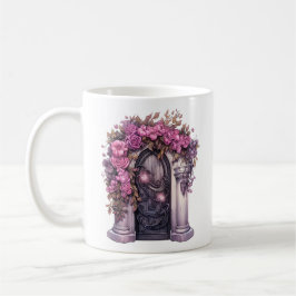 BlumenHalloween Spuk Haus Kaffeetasse