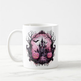 BlumenHalloween Spuk Haus Kaffeetasse