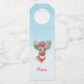 Blumenhändler Flaschenanhänger (Rückseite)