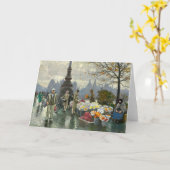 Blumenhändler | Paul Fischer Karte (Gelbe Blume)