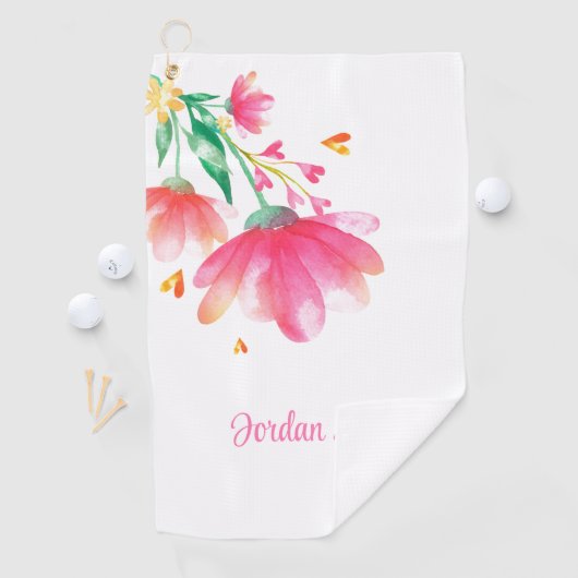 Blumenhandtuch Golfhandtuch (Insitu)