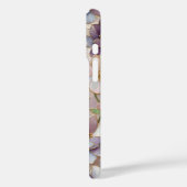 Blumenhandygehäuse mit Buntglas-Design Botanisch Case-Mate iPhone Hülle (Rückseite / Links)