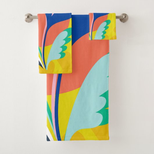 Blumenharmonie Badhandtuch Set (Insitu)