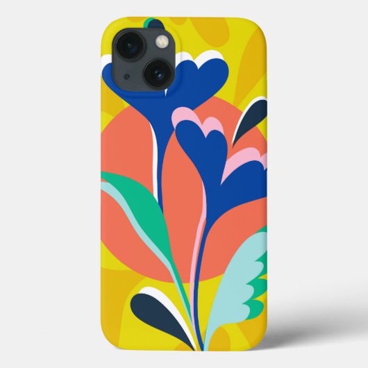 Blumenharmonie Case-Mate iPhone Hülle (Rückseite)