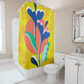 Blumenharmonie Duschvorhang (Beispiel)