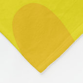 Blumenharmonie Fleecedecke (Ecke)