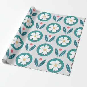 Blumenharmonie Geschenkpapier