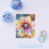 Blumenharmonie in Pastellfarben Flyer (Einzeln)