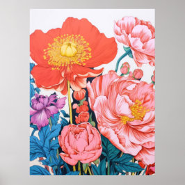 Blumenharmonie Poster