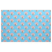 Blumenhasen Stoff (Fat Quarter (45,7 x 55,9 cm))