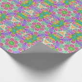 Blumenhaze Geschenkpapier (Ecke)