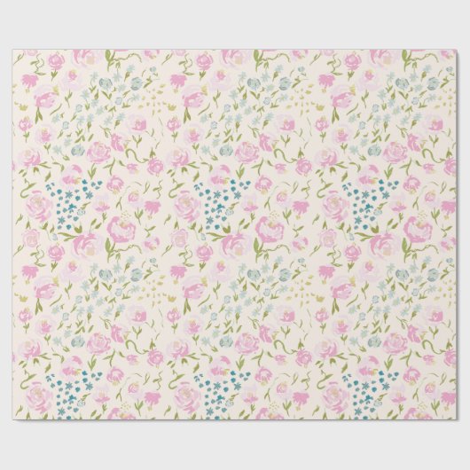 Blumenheaven Geschenkpapier (Flach)