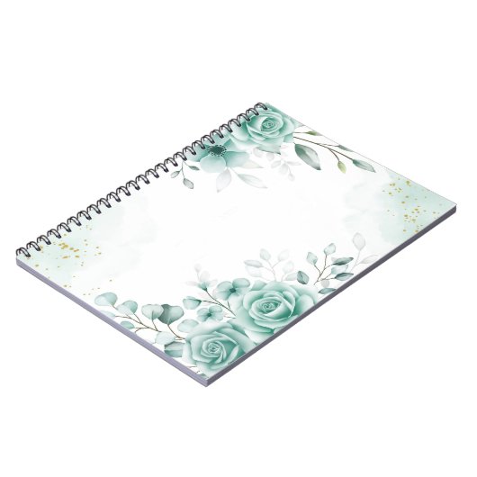 Blumenheft Notizblock (Linke Seite)