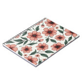 Blumenheft Notizblock (Linke Seite)