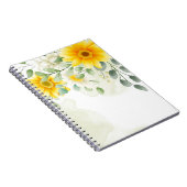 Blumenheft Notizblock (Rechte Seite)