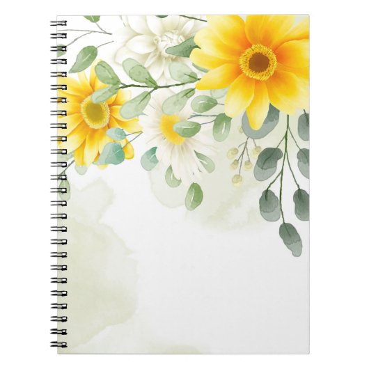 Blumenheft Notizblock (Vorderseite)