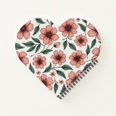 Blumenheft Notizblock (Rückseite)