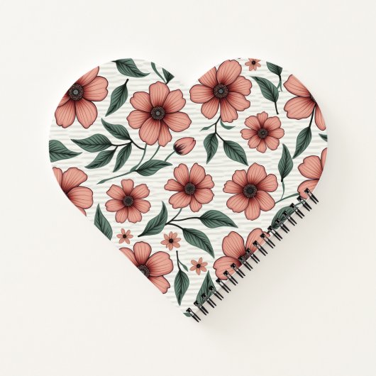 Blumenheft Notizblock (Rückseite)