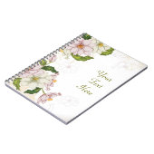Blumenheft Notizblock (Linke Seite)