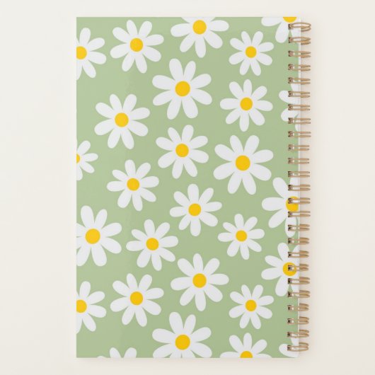 Blumenheft Planer (Rückseite)