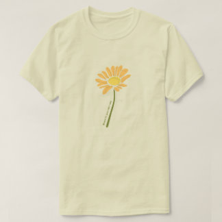 Blumenhemd – Orange Töne T-Shirt