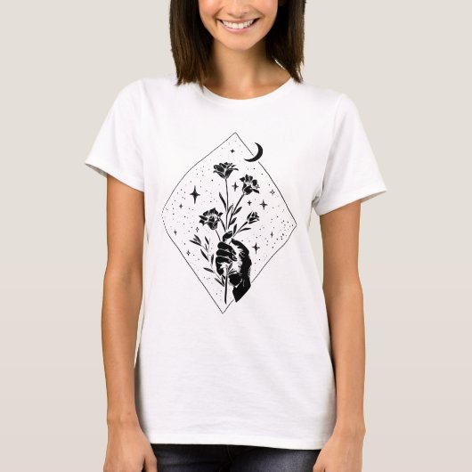 Blumenhemd T-Shirt (Vorderseite)