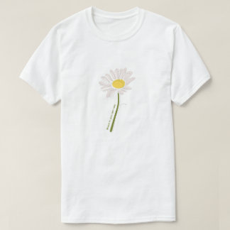 Blumenhemd – Weiße Farben T-Shirt