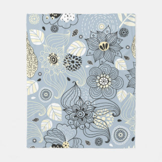Blumenherbstdesign Fleecedecke