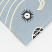 Blumenherbstdesign Fleecedecke (Ecke)