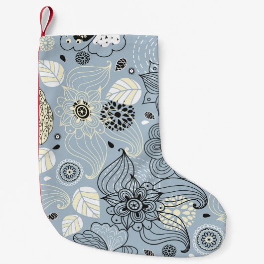 Blumenherbstdesign Kleiner Weihnachtsstrumpf (Vorderseite)
