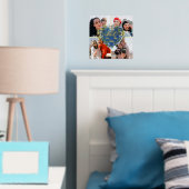 Blumenherz 4 Foto Collage Schwestern BESTE FREUNDI Foliendrucke (In Situ (Schlafzimmer))