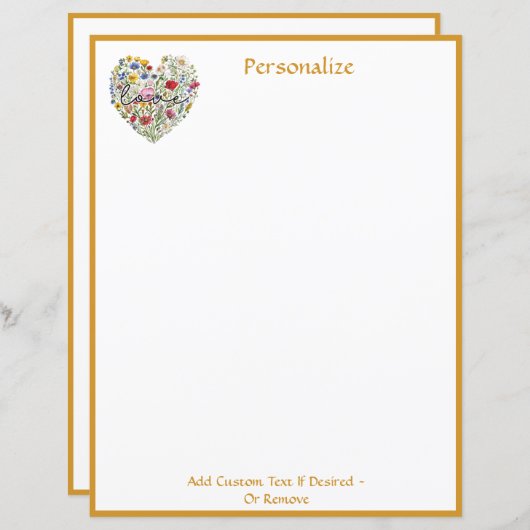 Blumenherz Bouquet Liebe Elegante Kunst, Dichtung (Vorne/Hinten)