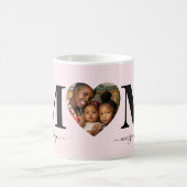 Blumenherz-Foto | Wir Liebe Sie Mama Muttertag Kaffeetasse (Mittel)