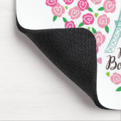 Blumenherz Paris Bonjour | Mousepad (Ecke)