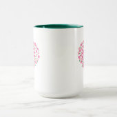 Blumenherz Paris Bonjour | Tasse (Zentrum)