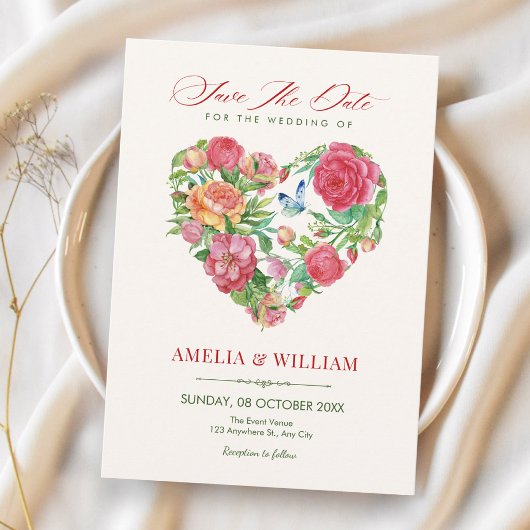 Blumenherz save the date