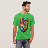 Blumenherz T-Shirt (Vorne ganz)