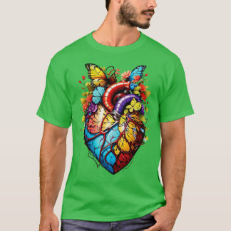 Blumenherz T-Shirt