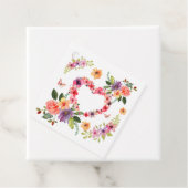 Blumenherz und Blumen Geschenkanhänger (Beispiel)