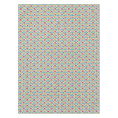 Blumenherz-Volkskunst-Muster Tischdecke (Vorderseite)