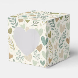 Blumenherzen Geschenkschachtel
