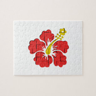 BlumenHibiskus Puzzle