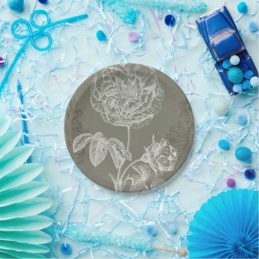 Blumenhilfe I Pappteller (Party)