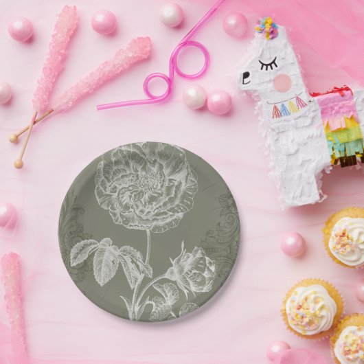 Blumenhilfe I Pappteller (Party)