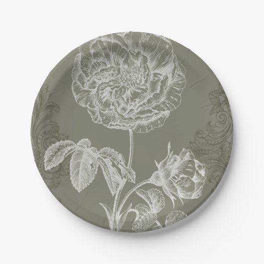 Blumenhilfe I Pappteller (Vorderseite)