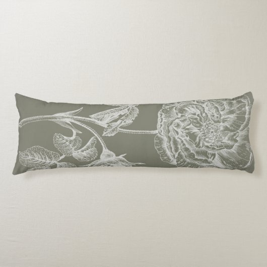 Blumenhilfe I Seitenschläferkissen (Vorderseite)